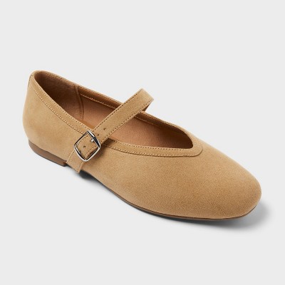 Women’s Elena Mary Jane Flats with Memory Foam Insole – A New day™