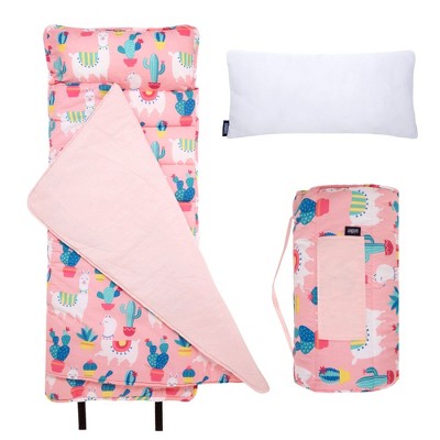 Wildkin Kids Original Nap Mat – Cozy Kids Sleep Mat with Pillow, Ideal for School & Travel