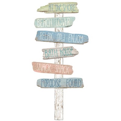 Beach Bound Wall Art Kit - Brewster: Coastal Decor, Vinyl Decals for Room Decoration