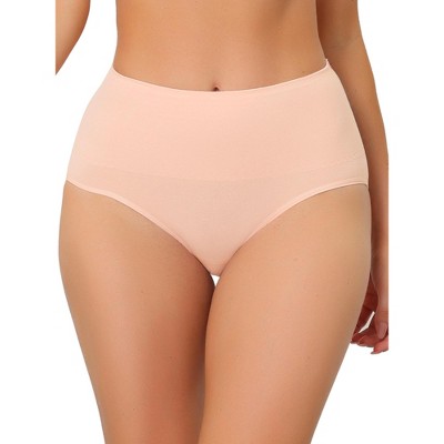 Allegra K Women's High Waist Shaping Tummy Control Breathable Briefs