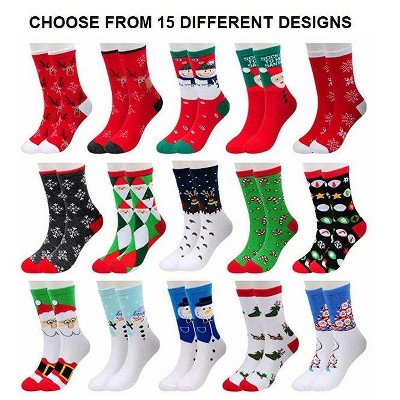 Christmas Holiday Socks from the Sock Panda (Women's Sizes, Adult Medium) - Great for Christmas Time
