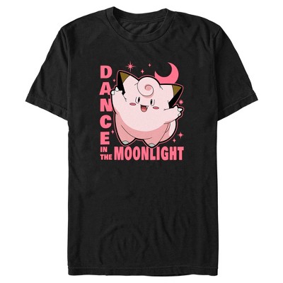 Men's Pokemon Clefairy Dance in the Moonlight T-Shirt