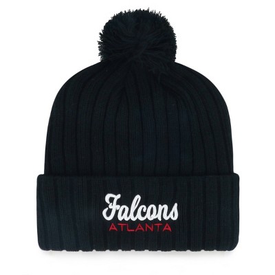 NFL Atlanta Falcons Women's Flourish Knit Beanie: Sports Team Logo, Midweight Acrylic