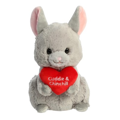 Aurora Small JUST SAYIN' Cuddle & Chinchill Chinchilla JUST SAYIN' Witty Stuffed Animal Gray 9"