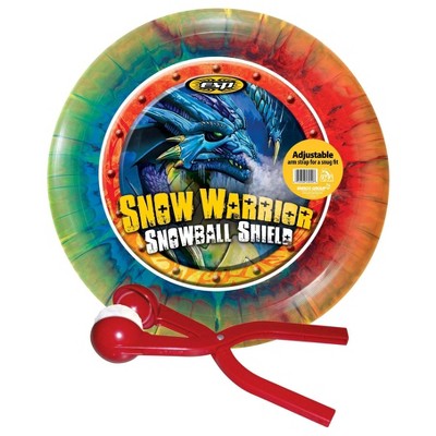 Emsco ESP Snow Warrior Snowball Shield and Snowball Maker Extra Wide 18" Diameter Snow Toy