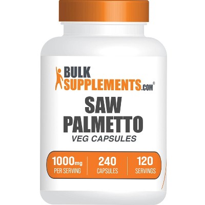 BulkSupplements Saw Palmetto Capsules