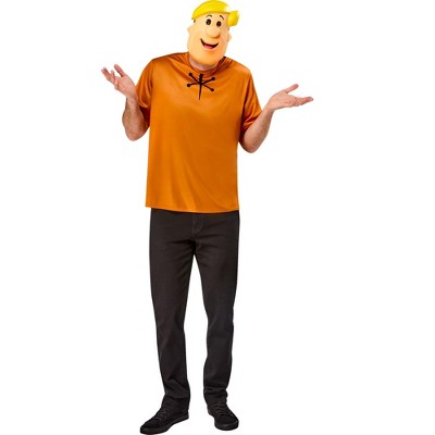 Rubies Men's The Flintstones Barney Rubble Ben Cooper Costume Set