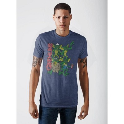 Gremlins Group Navy Heather T-Shirt