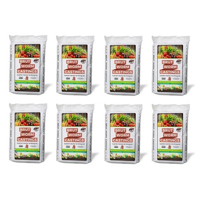 Brut Worm Farms Organic Worm Castings Soil Builder