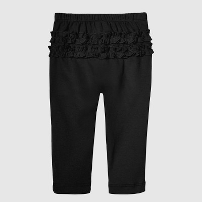 City Threads USA-Made Baby Ruffle Butt Soft Cotton Leggings