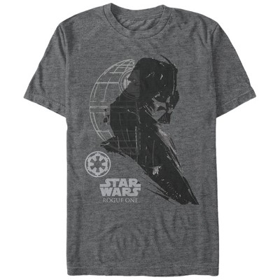 Men's Star Wars Rogue One Darth Vader Profile Shadow T-Shirt