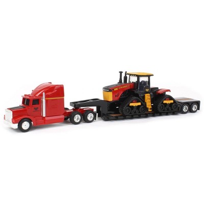 ERTL 1/64 Versatile 580DT w/ Semi & Lowboy Trailer, 16453-Reg