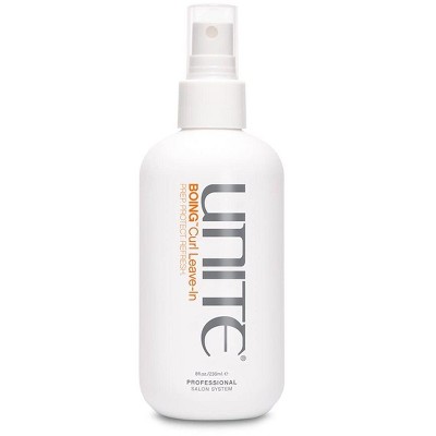 Unite Hair BOING Curl Leave-in Conditioner (8 oz) Curly Hair Leavein Conditioner and Detangler style