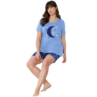 Dreams & Co. Knit Pj Short Set