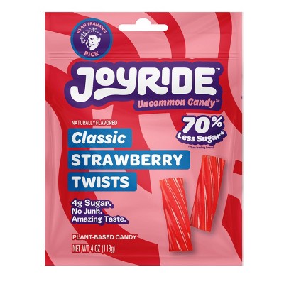 Joyride Sweets Candy Strawberry Licorice -  4oz