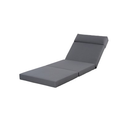 Christopher Knight Home Danita Outdoor Foldable 4-Section Design Water-Resistant Chaise Lounge Cushion