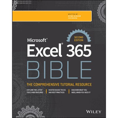 Microsoft Excel 365 Bible - (Bible (Wiley)) 2nd Edition by  Michael Alexander & Dick Kusleika (Paperback)