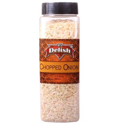Gourmet Chopped Onion by It's Delish, All Natural Dehydrated Onions Flakes, Certified Kosher