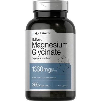 Horbaach Magnesium Glycinate 1330mg | 250 Capsules