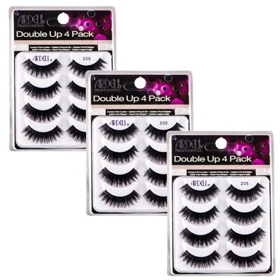 Ardell Natural Lashes Multipack - 205 Double Up (4-pack) #66692 (3 packs)