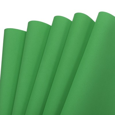 Unique Bargains EVA Flexible DIY Craft Embellishments Foam Sheets 5 Pcs 19.7" x 17.7" Deep Green