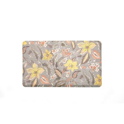 FloorPops Alise Anti-Fatigue Comfort Floormat Assorted Gray