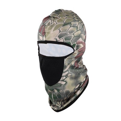Unique Bargains Snake Pattern Balaclava Face Mask 1 Pc
