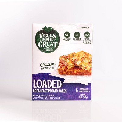 Veggies Made Great Frozen Gluten Free Loaded Potato Breakfast Bake - 12oz
