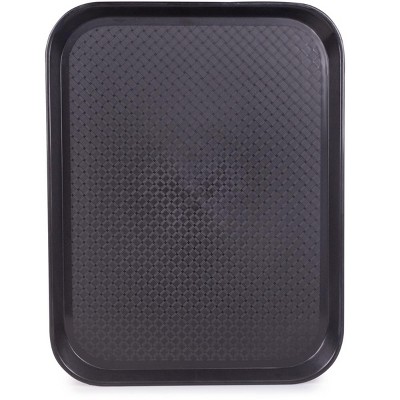 Slickblue Classic Textured Food Tray – Non-Slip Surface, Lightweight, Multipurpose for Daily Meals, Color & Size Options