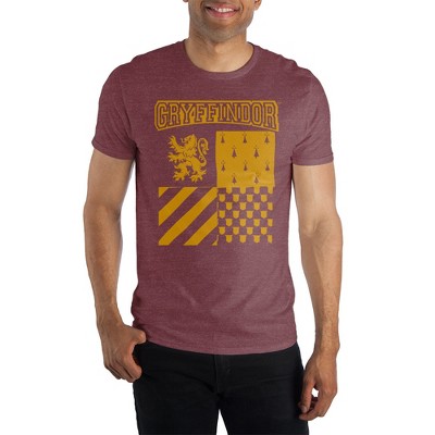 Harry Potter Gryffindor Element of Fire Men's Burgundy Tee T-Shirt Shirt