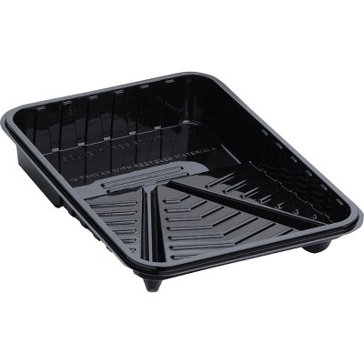 Linzer  9 In. Black Plastic Roller Paint Tray RM 408 25 0900