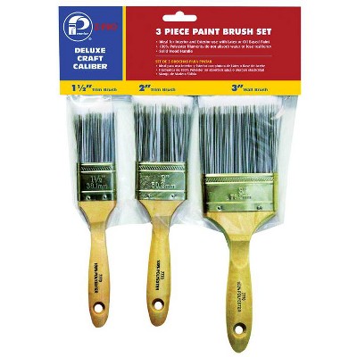 Premier Z-Pro Flat Paint Brush Set