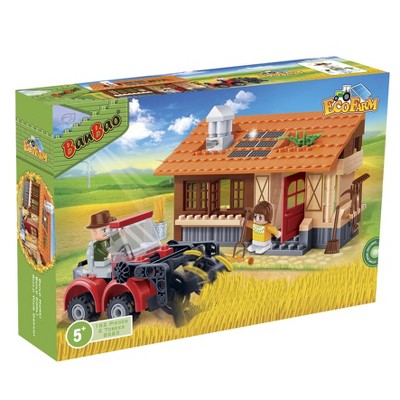 BanBao Harvester Tractor Building Kit STEM Toy (162PCS)