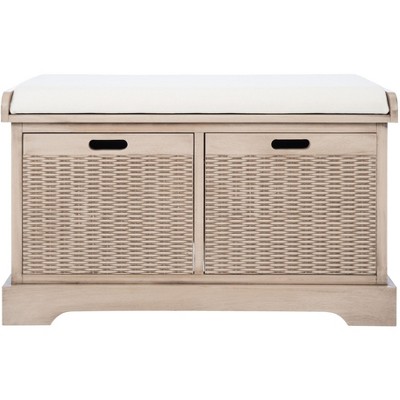 Landers 2 Drawer Cushion Bench - BCH5702 - Safavieh