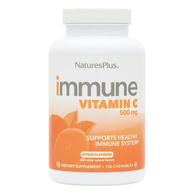 Immune Vitamin C 500mg by Nature's Plus  -  100 Chewable