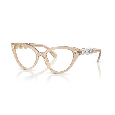 Swarovski SK2028 53mm Female Cat Eye Eyeglasses - prescription-ready