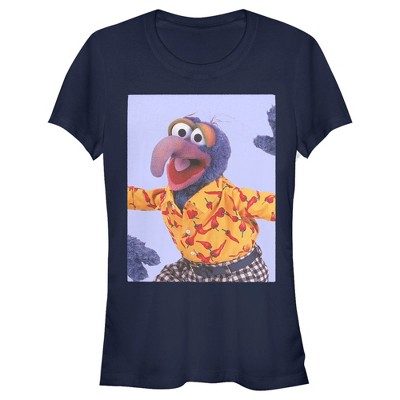 Juniors Womens The Muppets Gonzo Poster T-Shirt