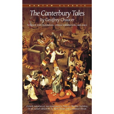 The Canterbury Tales - (Bantam Classics) by  Geoffrey Chaucer (Paperback)