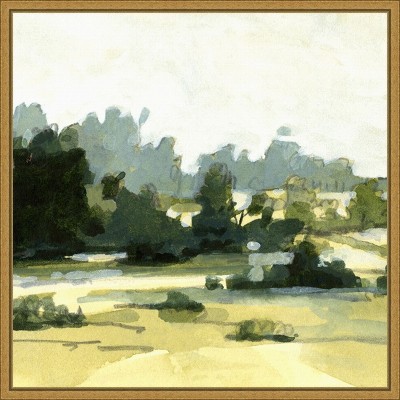 Amanti Art Bright Marshland I by Emma Caroline Framed Canvas Wall Art
