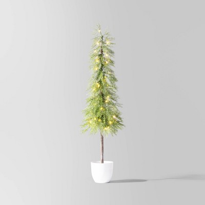 Pre-Lit Potted Balsam Artificial Christmas Tree - Wondershop™