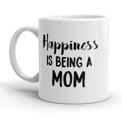 Crazy Dog Happiness Is Being A Mom Mug Cute Mothers Day Coffee Cup - 11oz