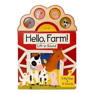 Hello Farm! - by Carmen Crowe (Board Book)