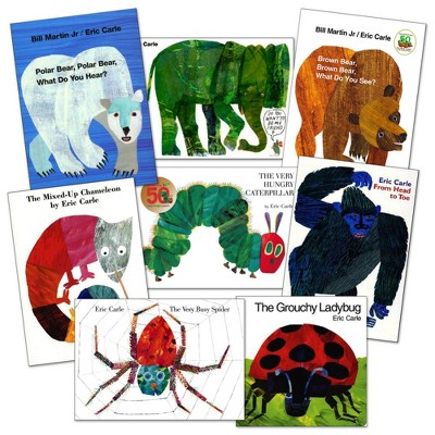 Eric Carle Board Book Set  - Set of 8