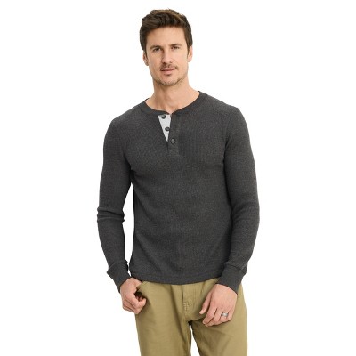 Jockey Men's Tall Man Long Sleeve Waffle Henley