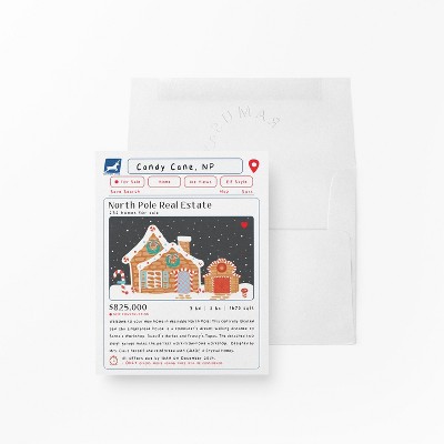 Winter/Holiday Greeting Cards "North Pole Real Estate" by Ramus & Co