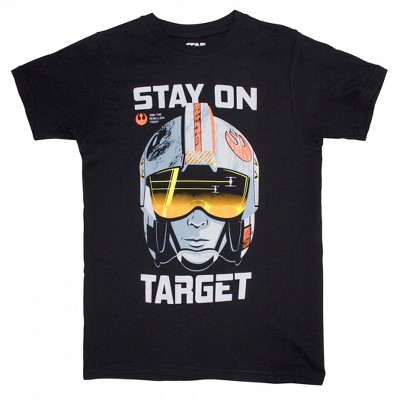 Adult Star Wars Luke Skywalker Stay on Target T-Shirt