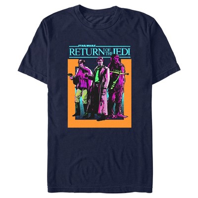 Men's Star Wars: Return of the Jedi Colorful Poster T-Shirt
