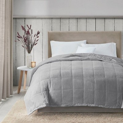 CAVINAS Plush & Microfiber Cooling Blanket with HeiQ Smart Temp,Double-sided Soft Cold Blanket,Bed Blanket Suitable for all seasons