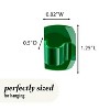 Command 5pk Damage-Free Transparent Cord Clips Watermelon - 2 of 4
