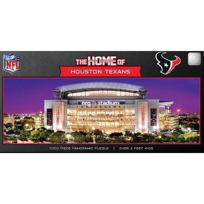 MasterPieces NFL Houston Texans Jigsaw Puzzle - Sports Panoramic Stadium View 1000 Pieces